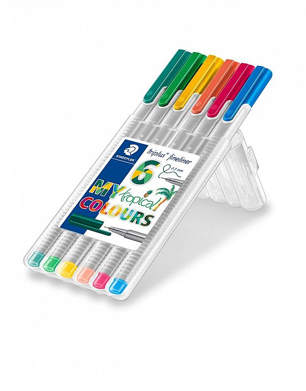 Fineliner Staedtler Triplus 6/1 PVC