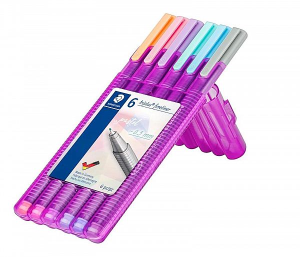 Fineliner Staedtler Triplus 6/1 PVC