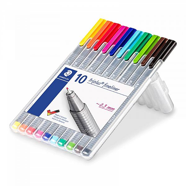 Fineliner Staedtler Triplus 10/1 PVC