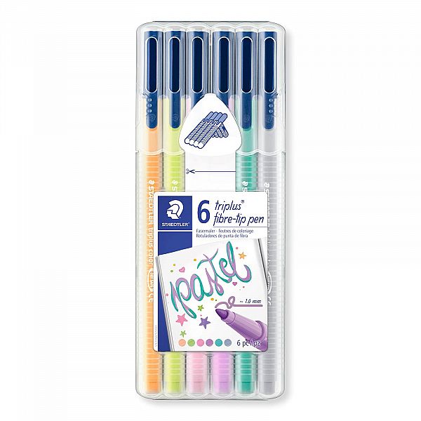 Flomastri Staedtler Triplus Pastel 6/1 PVC