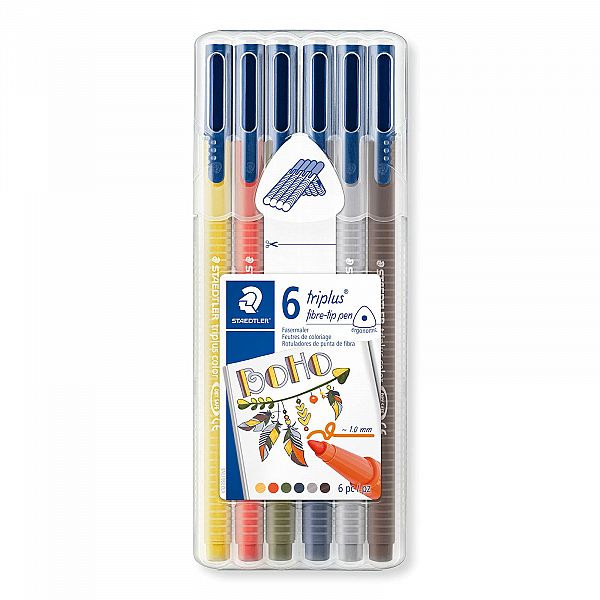 Flomastri Staedtler Triplus Boho 6/1 PVC