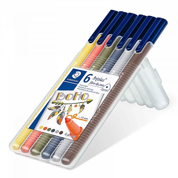 Flomastri Staedtler Triplus Boho 6/1 PVC