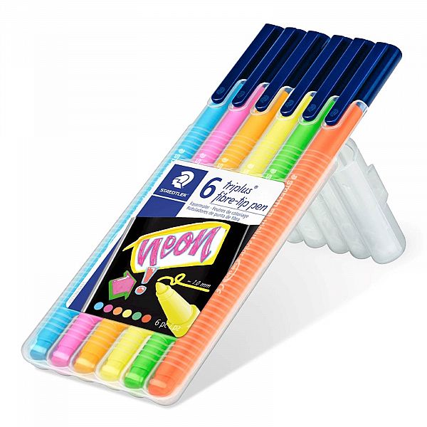 Flomastri Staedtler Triplus Neon 6/1 PVC