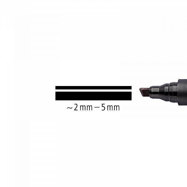 Flomastri Staedtler Lumocolor s poševno konico 8/1 
