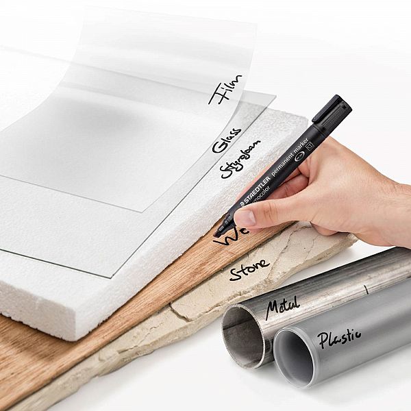 Flomastri Staedtler Lumocolor s poševno konico 8/1 