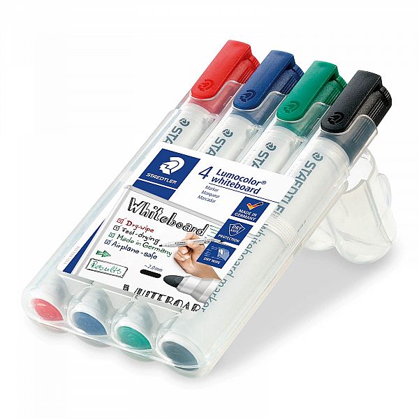 Flomastri Staedtler Lumocolor Whiteboard z okroglo konico 4/1