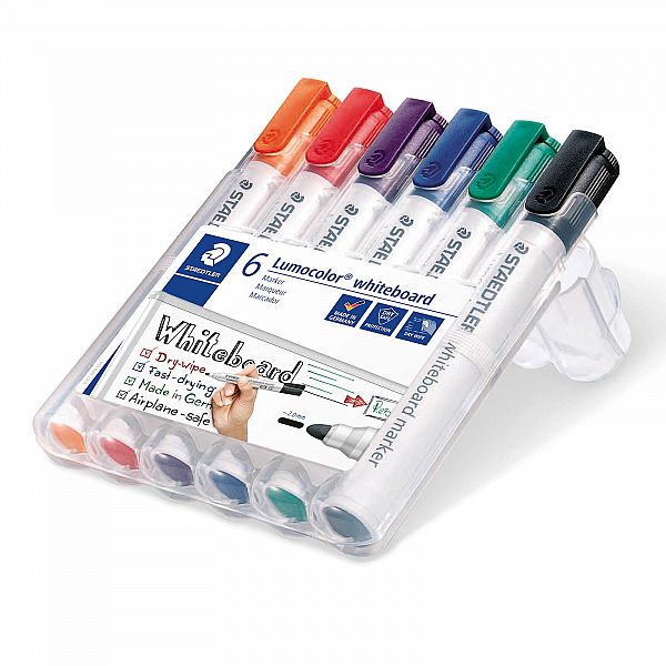 Flomastri Staedtler Lumocolor Whiteboard z okroglo konico 6/1