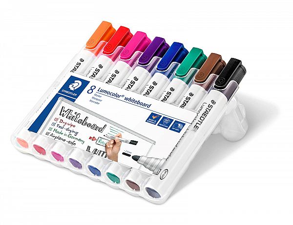 Flomastri Staedtler Lumocolor Whiteboard z okroglo konico 8/1