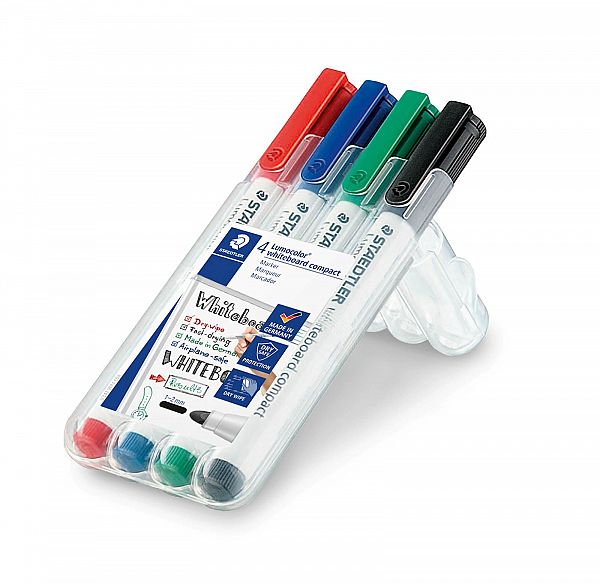 Flomastri Staedtler Lumocolor Whiteboard z univerzalno konico 4/1