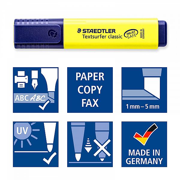 Označevalec teksta Staedtler Classic 4/1