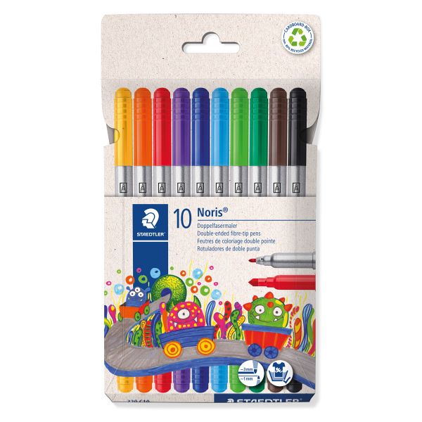 Flomastri Staedtler Noris Club obojestranski 10/1
