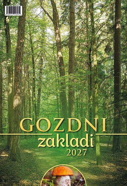 Koledar stenski 2027 JM Gozdni zakladi