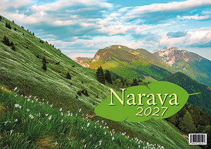 Koledar stenski 2027 JM Narava