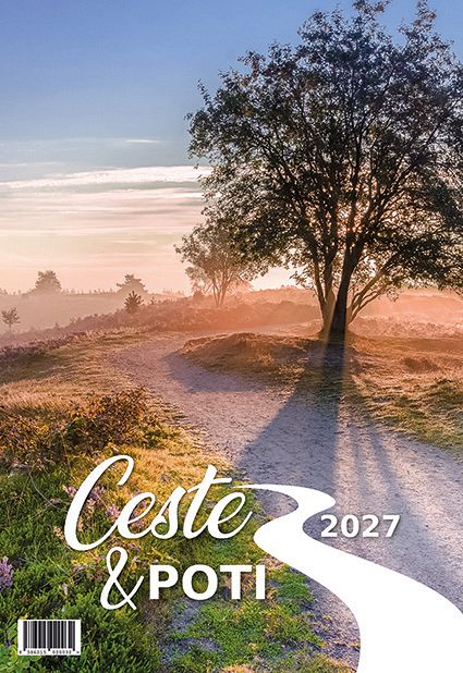 Koledar stenski 2027 JM Ceste in poti
