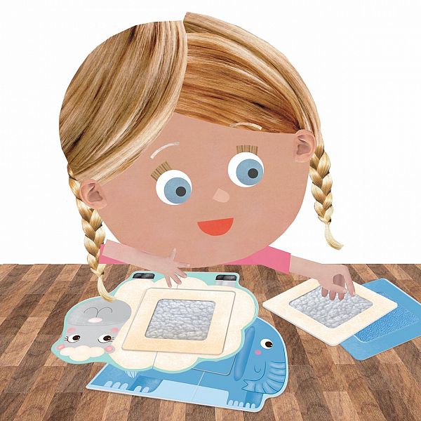 Didaktična igra Headu Montessori taktilna sestavljanka - Živali