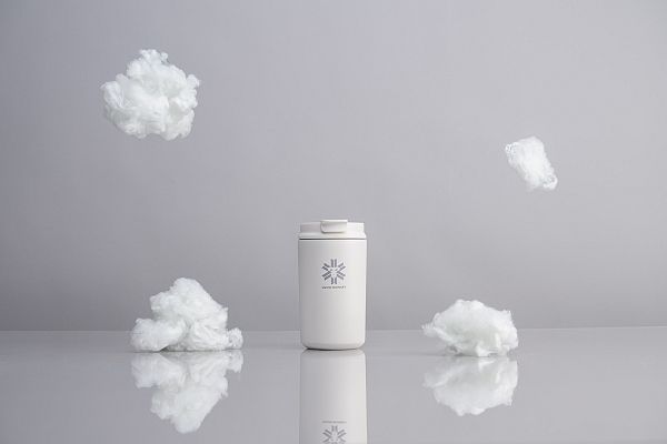 Termo lonček Snow Monkey Buzz 0.28 L Oblačno bel