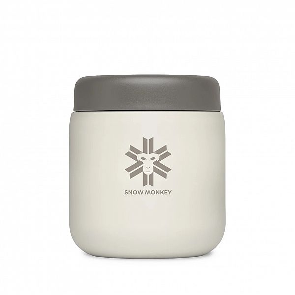 Termo posoda Snow Monkey Foodie Midi 0.48 L Svetlo rjava