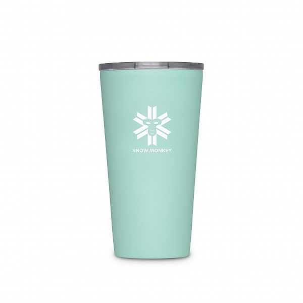 Termo lonček Snow Monkey Enjoyer 0.47 L Mint