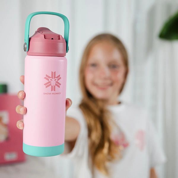 Termovka Snow Monkey Kids 0.53 L Lila