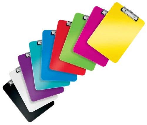 Vpenjalna mapa A4 Leitz WOW clipboard roza