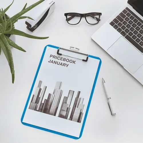 Vpenjalna mapa A4 Leitz WOW clipboard modra