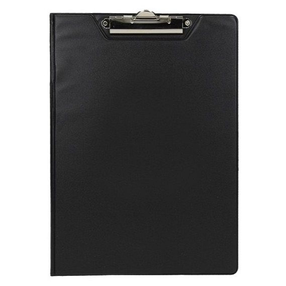 Podloga s sponko A4 Optima Črna