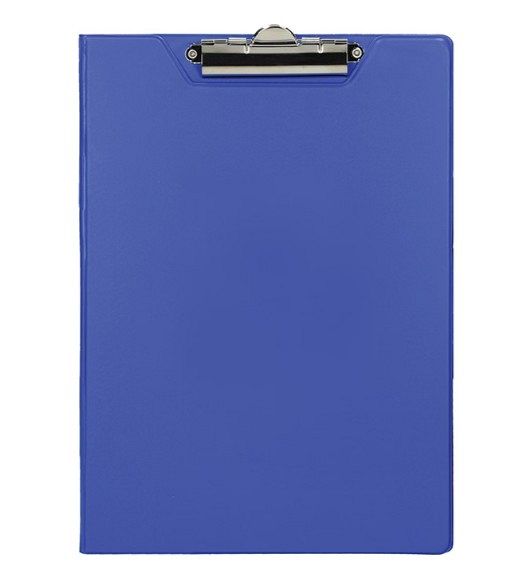 Podloga s sponko A4 Optima Modra