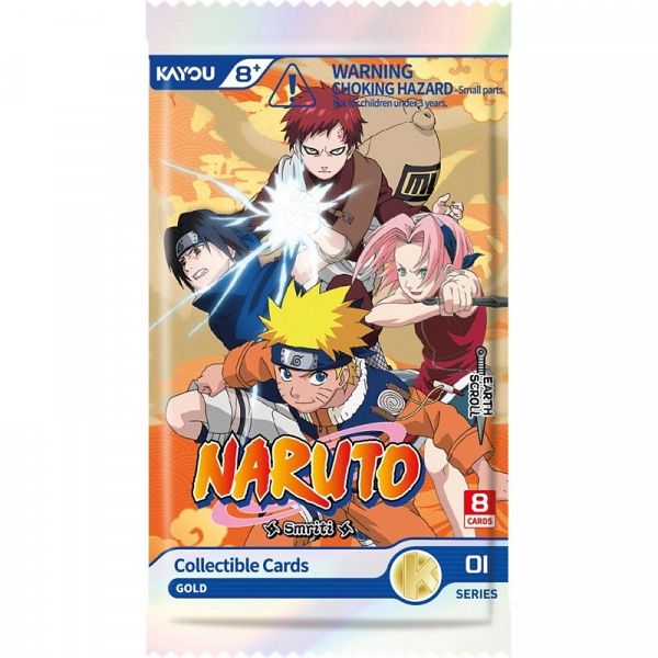 Zbirateljske Gold Booster karte Naruto Smriti Earth Scroll