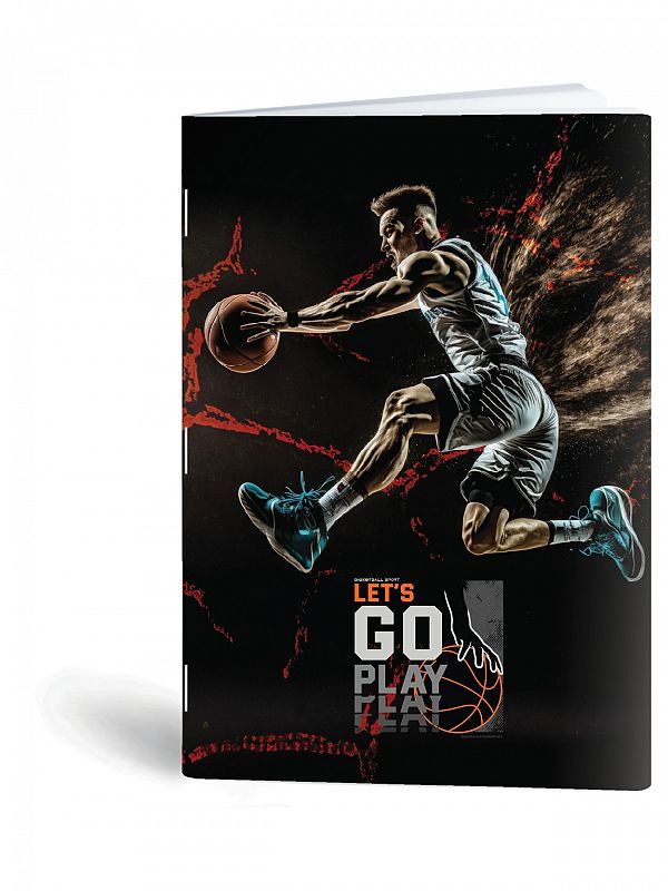 Zvezek A4 črte Rucksack Only Skul Vajb Basket 52L