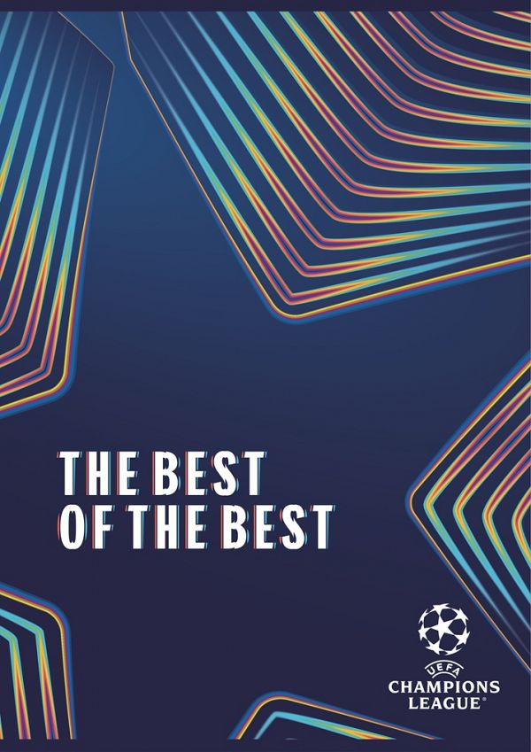 Zvezek A4 črte Street UEFA Champions League 54L