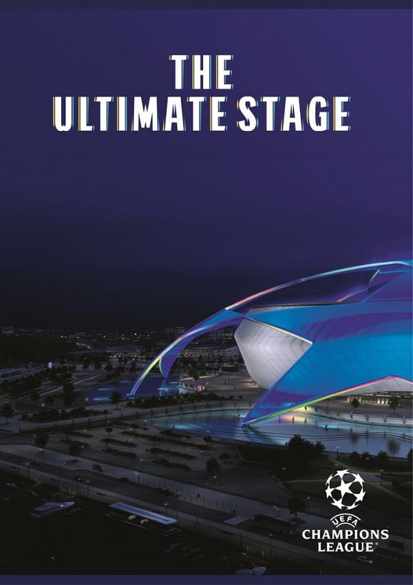 Zvezek A4 črte Street UEFA Champions League 54L