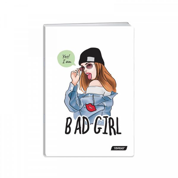 Zvezek A4 črte Target Girl Power 54L