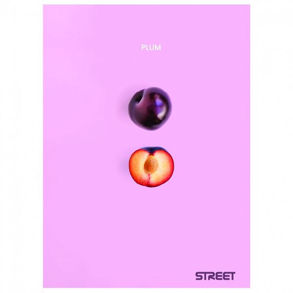 Zvezek A5 črtasti Street Fresh Fruit 52L