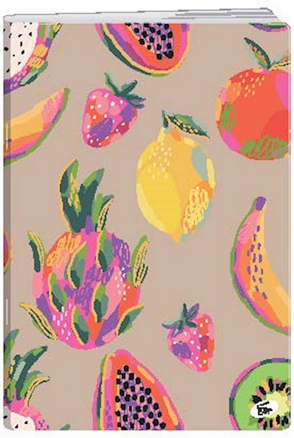 Zvezek A4 črte Elisa Fruits 80L