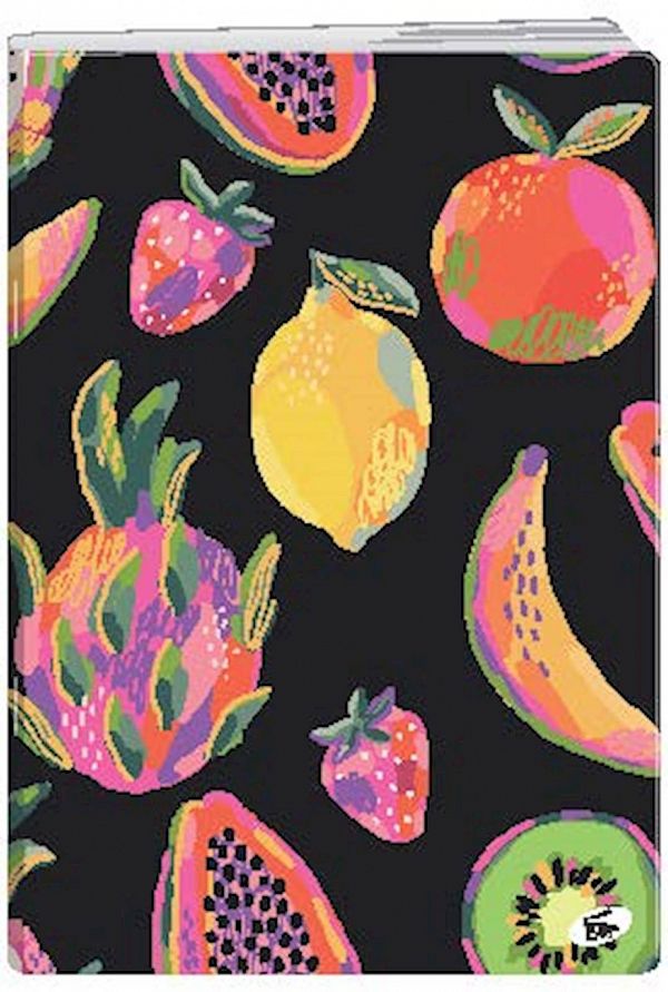 Zvezek A4 črte Elisa Fruits 80L