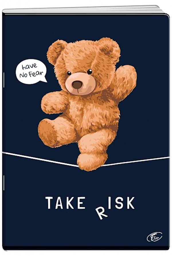 Zvezek A4 črte Elisa Bears 80L