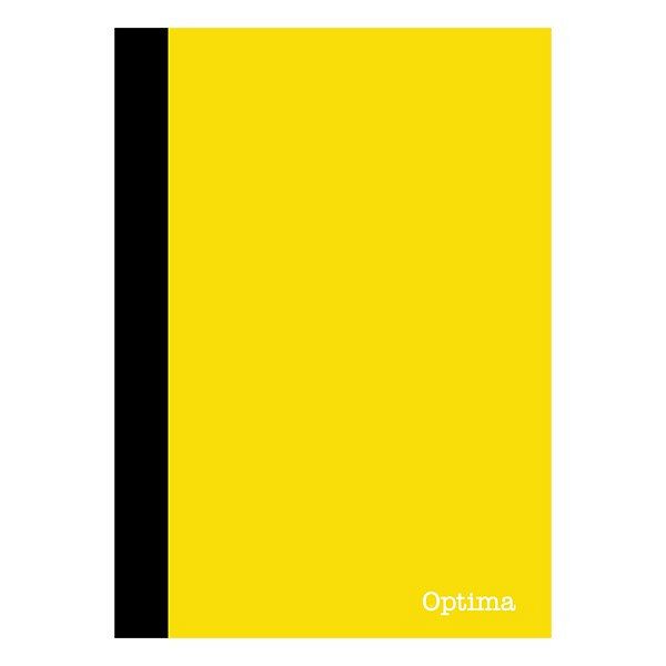 Zvezek s trdimi platnicami A4 črte 60L rumen