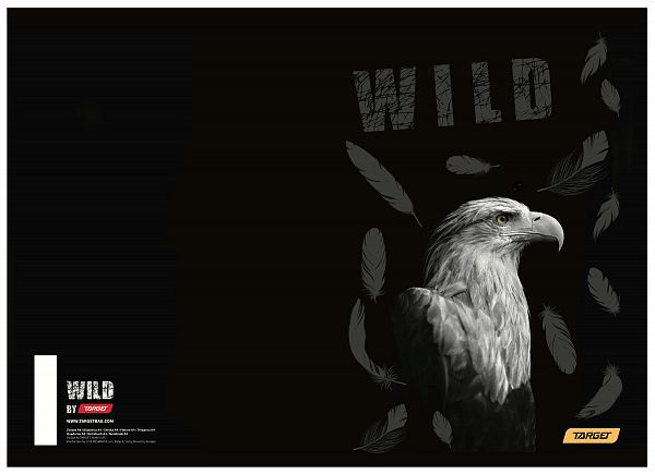 Zvezek A4 črte Target Animal Wild 54L