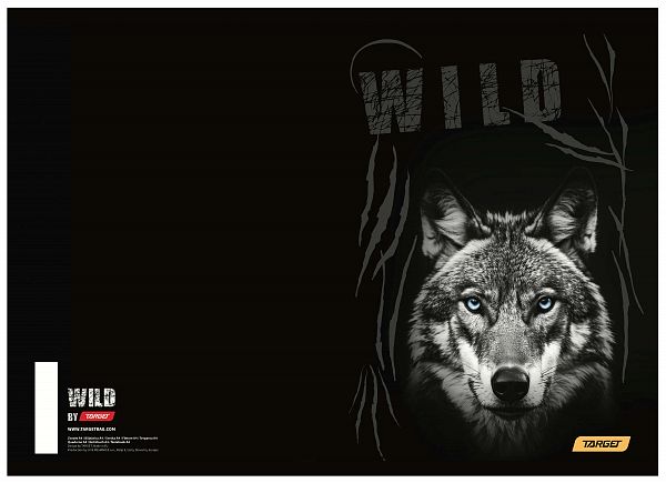 Zvezek A4 črte Target Animal Wild 54L