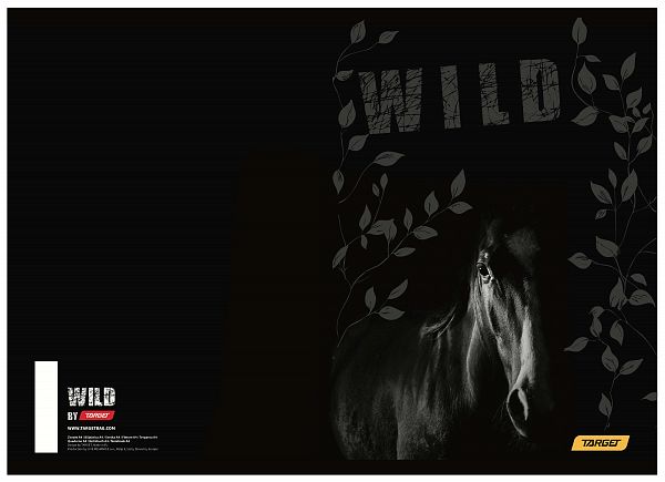 Zvezek A4 črte Target Animal Wild 54L