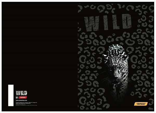 Zvezek A4 črte Target Animal Wild 54L