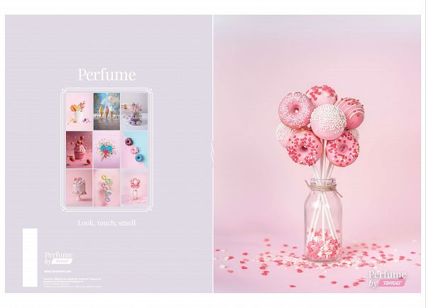 Zvezek A5 črte Target Parfume 54L