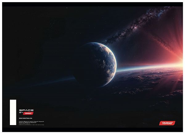 Zvezek A4 črte Target Space 54L